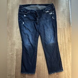 Silver Jeans Women's Midnight Blue Skinny Jeans